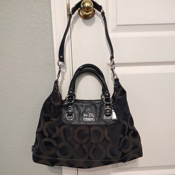 Coach Black Signature Tote Bag ID M0849-12943 - Picture 1 of 16